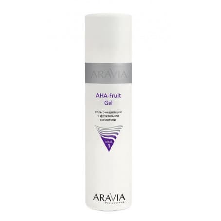 Aravia Professional Гель очищающий с фруктовыми кислотами AHA Fruit Gel 1 шт