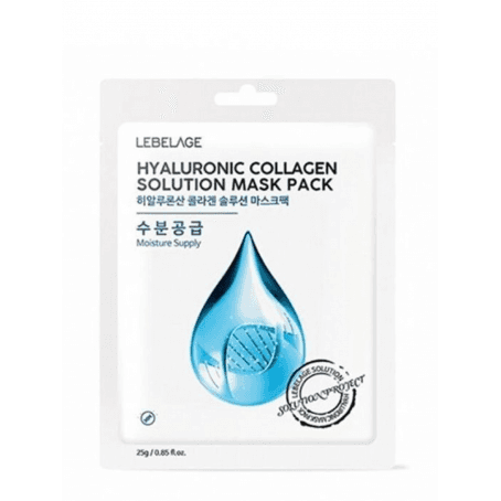 Lebelage Тканевая маска с коллагеном и гиалуроновой кислотой Hyaluronic Collagen Solution Mask