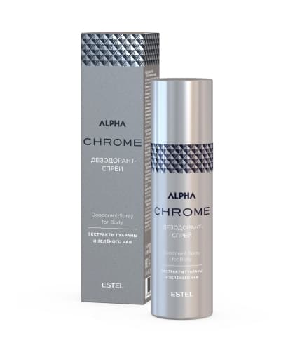 ALPHA HOMME CHROME Дезодорант-спрей