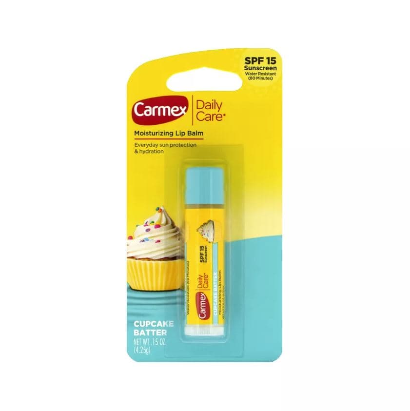 Carmex Cupcake Batter Бальзам для губ капкейк SPF15