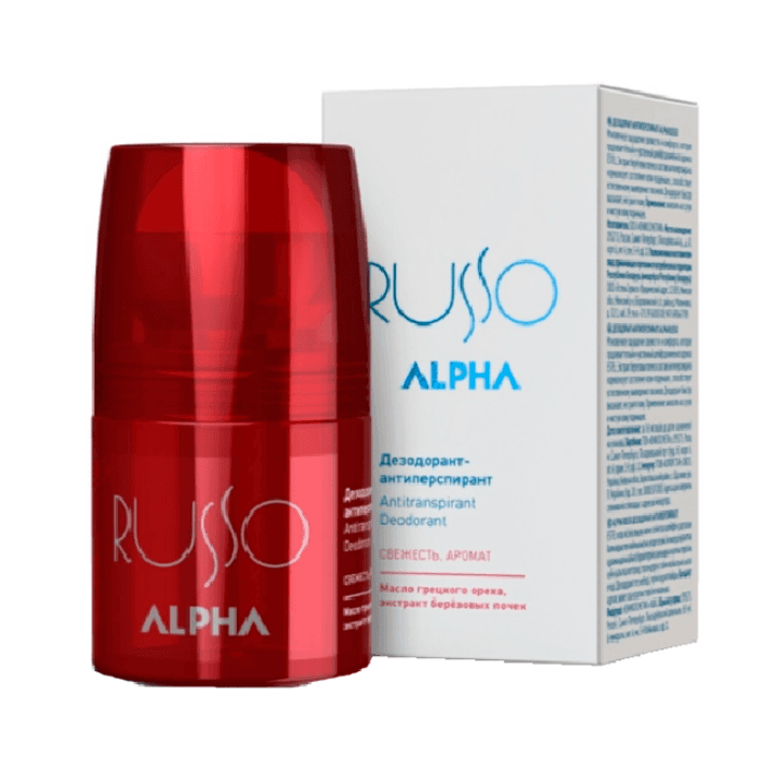 Russo ALPHA Дезодорант-антиперспирант для тела