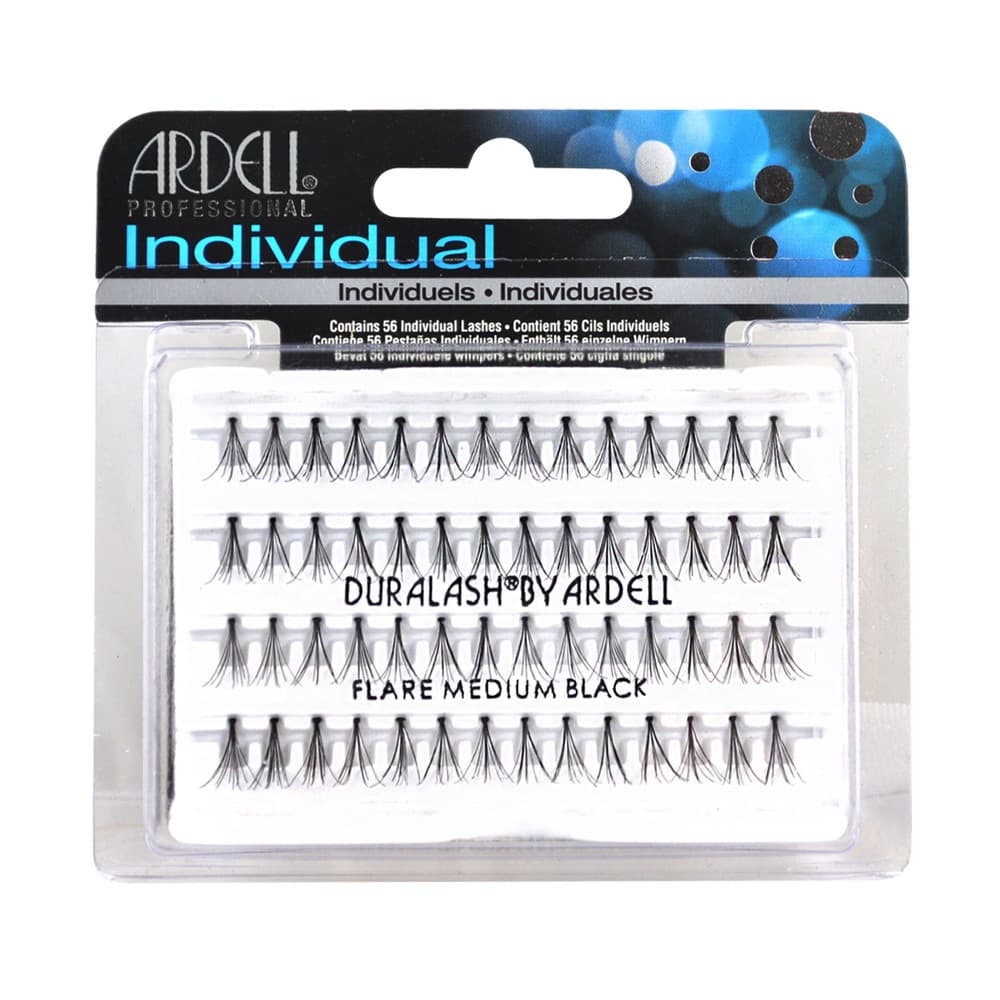 Ardell Dura Lash Flare Medium Black Пучки ресниц средние черные