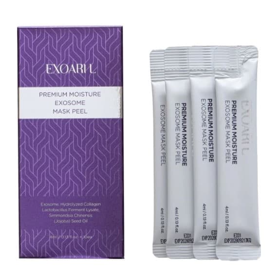 Обновляющая маска-пленка с экзосомами и пептидами Premium moisture exosome *10шт