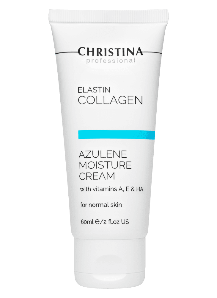 Elastin/Collagen Увлажняющий азуленовый крем с коллагеном и эластином для нормальной кожи