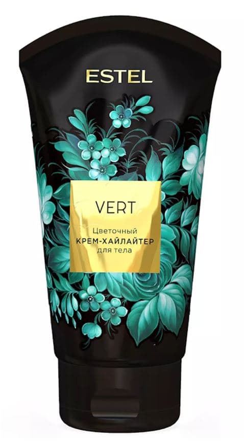 FLOWERS VERT Цветочный крем-хайлайтер для тела