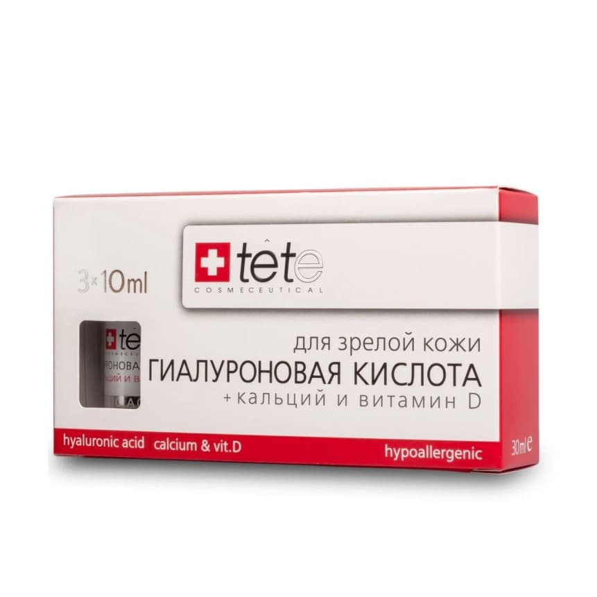 Hyaluronic acid + Calcium & Vit.D Гиалуроновая кислота + Кальций и Витамин D 3*