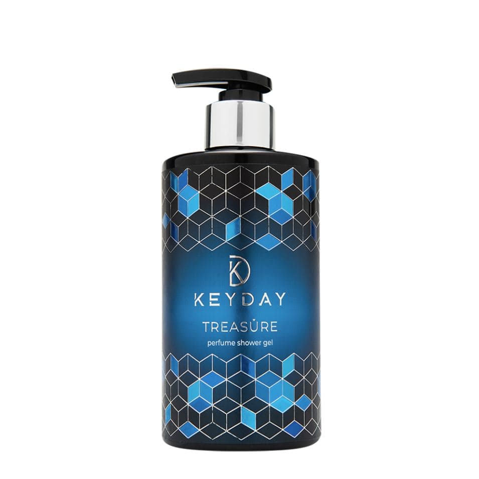 Keyday Treasure Blue Гель для душа мужской с экстрактом гамамелиса