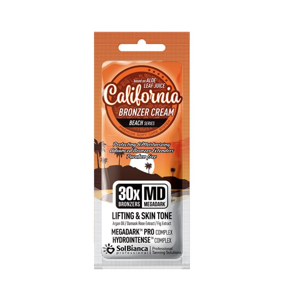 SolBianca California 30x Bronzers с маслом арганы, экстрактами дамасской розы и инжира