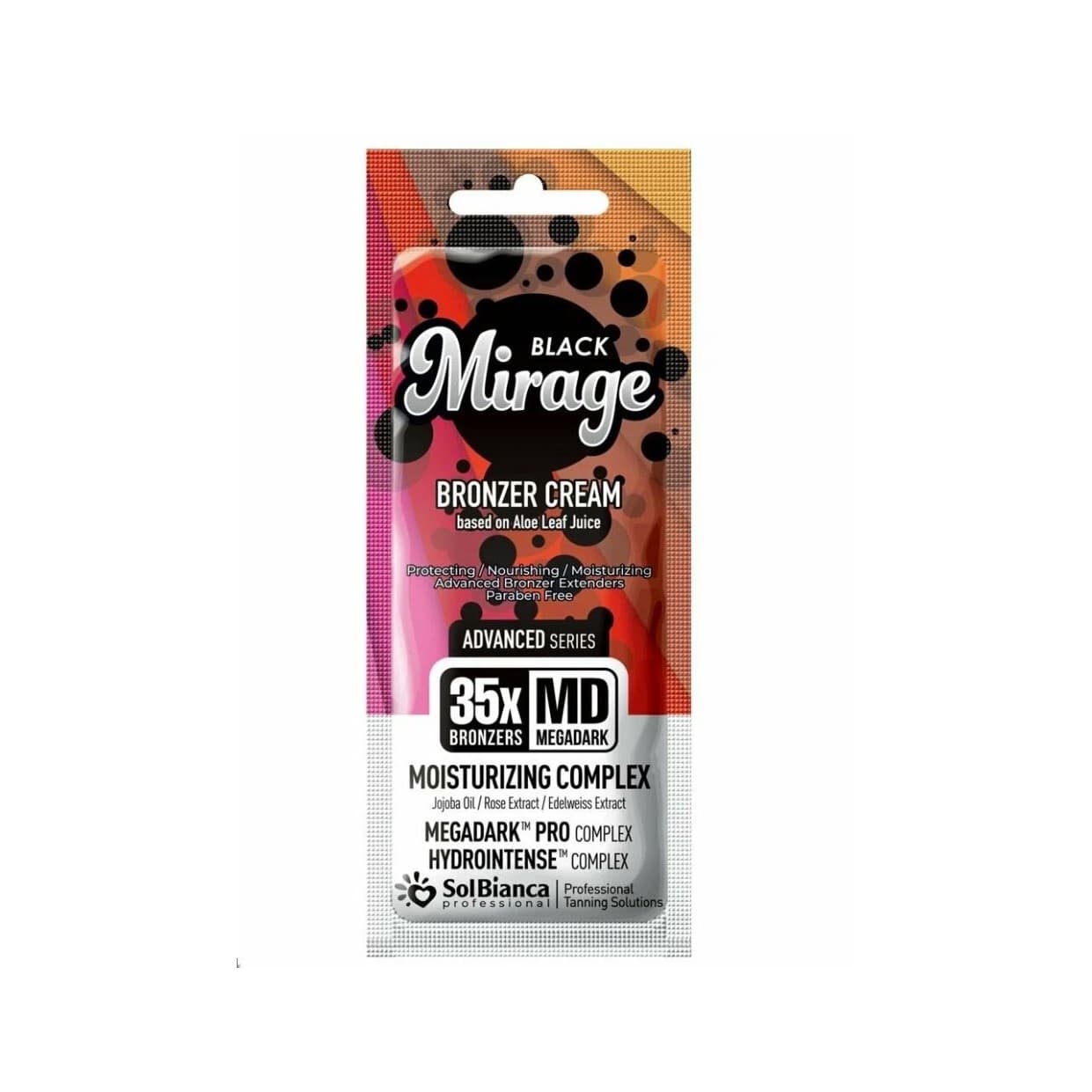 SolBianca Mirage 35x Bronzers с маслом жожоба, экстрактами розы и эдельвейса
