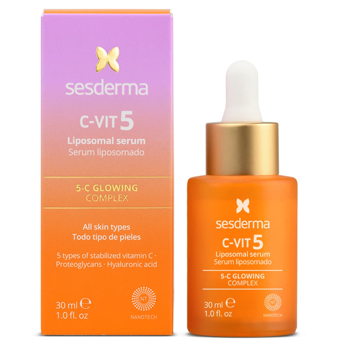 Сесдерма Липосомальная сыворотка на основе 5 форм витамина C, (Sesderma, C-Vit