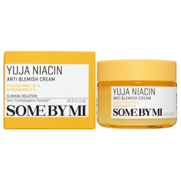Сом Бай Ми Крем с экстрактом юдзу и ниацинамидом от пигментаци Anti-Blemish Cream, (Some By Mi, Yuja Niacin