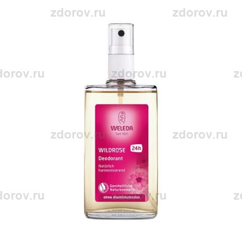 Веледа (Weleda) дезодорант фл. розовый